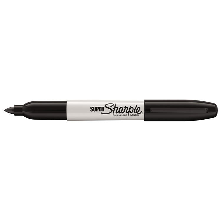 Sharpie Super Fine Point Permanent Marker Black - Box of 12 – Shippit ...